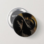 バッファロー-サファリの大きい5つの動物ピン 缶バッジ (正面&裏面)