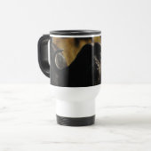 バッファロー-サファリの大きい5動物 トラベルマグ (正面左)