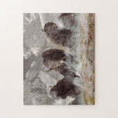 バッファロー ジグソーパズル (縦)