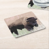 バッファロー スクエアペーパーコースター (アングル)