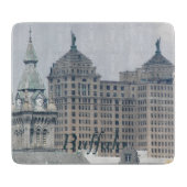 バッファロー、ニューヨーク歴史ランドマーク カッティングボード (正面)