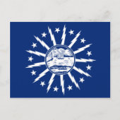 バッファロー、ニューヨーク、統一された州 ポストカード (正面)