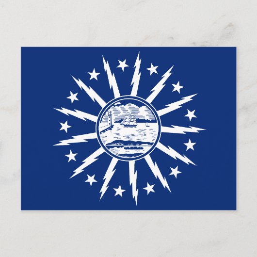 バッファロー、ニューヨーク、統一された州 ポストカード (正面)