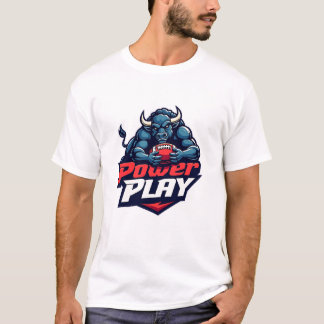 バッファロー – パワー遊バスケット Tシャツ