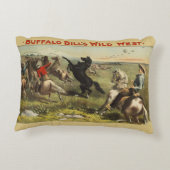 バッファロー・ビルのワイルドウエスト・ウマ アクセントクッション (裏面)