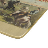 バッファロー・ビルのワイルドウエスト・ウマ カッティングボード (角)