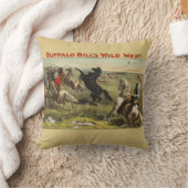 バッファロー・ビルのワイルドウエスト・ウマ クッション (ブランケット)