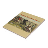 バッファロー・ビルのワイルドウエスト・ウマ タイル (側面)