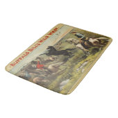 バッファロー・ビルのワイルドウエスト・ウマ バスマット (アングル)