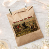 バッファロー・ビルのワイルドウエスト・ウマ フェイバーバッグ (クリップ留めされた状態)