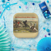 バッファロー・ビルのワイルドウエスト・ウマ ペーパープレート (パーティー)