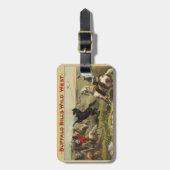 バッファロー・ビルのワイルドウエスト・ウマ ラゲッジタグ (正面縦)