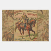 バッファロー・ビルのワイルドウエスト・ウマ ラッピングペーパーシート (正面2)