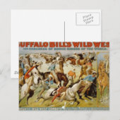 バッファロー・ビルのワイルドウエスト・ショー ポストカード (正面/裏面)