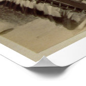 バッファロー・ビルの先住民・アメリカンポートレート ポスター (角)