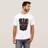 バッファロー・ビルズのハロウィン Tシャツ (正面フル)