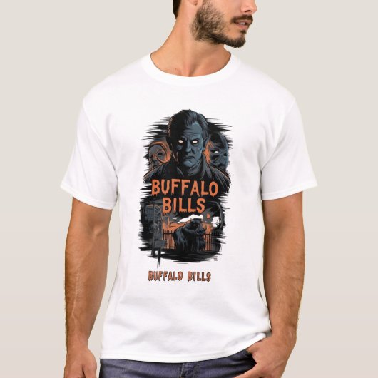 バッファロー・ビルズのハロウィン Tシャツ (正面)