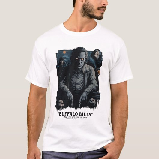 バッファロー・ビルズのハロウィン Tシャツ (正面)