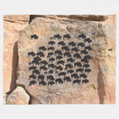 バッファロー フリースブランケット (正面(横))