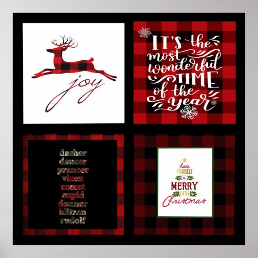 バッファロー・プレイドとクリスマス・引用文・ポスター ポスター (正面)