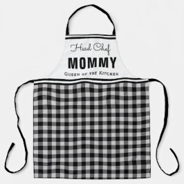 バッファロー·プレイモダンド·ママ·シェパーソナライズされたフ エプロン