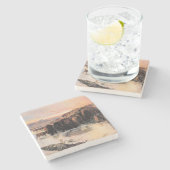 バッファロー・ヘルド(by Charles M. Russell) ストーンコースター (横)