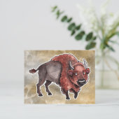 バッファロー ポストカード (スタンド正面)