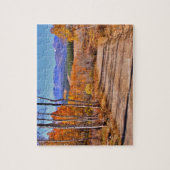 バッファロー、ワイオミングの大きい角山 ジグソーパズル (縦)