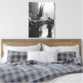 "バッファロー"兵士が色を返す – 1919 キャンバスプリント (インサイチュ (寝室))