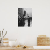 "バッファロー"兵士が色を返す – 1919 ポスター (キッチン)