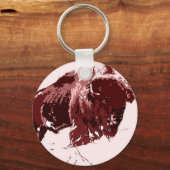 バッファロー – Bison キーホルダー (正面)