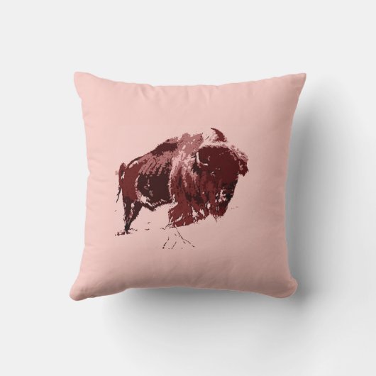 バッファロー – Bison クッション (裏面)