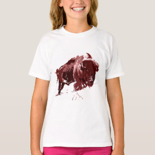 バッファロー – Bison Tシャツ