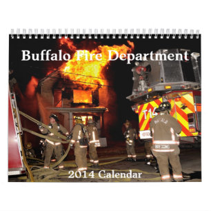 バッファロー、NY FireDepartment 2014のカレンダー カレンダー