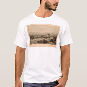 -バッファローBierstadt (0137A元通りになる)の最後 Tシャツ