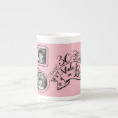 バッファローNYでなされる30年間の友情 ボーンチャイナマグカップ (正面)