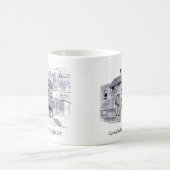 バッファローNYセントラルパークグリルタバーンオリジナルアート コーヒーマグカップ (中央)