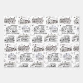 バッファローNYペン&インクラの歴史的なビアターバー ラッピングペーパーシート (正面3)