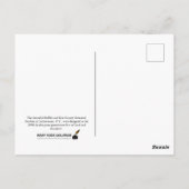 バッファローNY植物園インクスケッチ ポストカード (裏面)