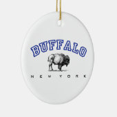 バッファローNY セラミックオーナメント (右)