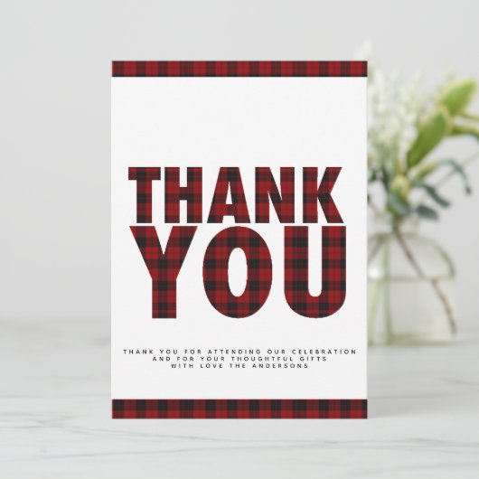 バッファローPlaidありがとうあらゆるイベント カード (スタンド正面)