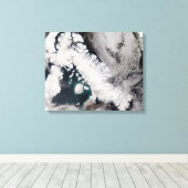 バッフィン島 キャンバスプリント (インサイチュ (ウッドフロア))