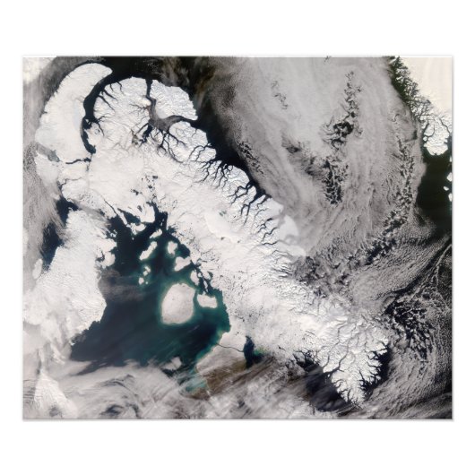 バッフィン島 フォトプリント            (正面)