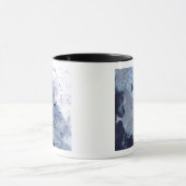 バッフィン湾を取り囲む氷河の小さな畑 マグカップ (中央)