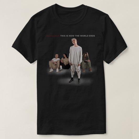 バッフラワー Tシャツ (デザイン正面)