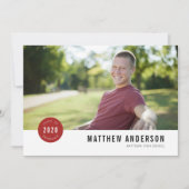 バッモダンジ卒業パーティ招待状 招待状 (正面)