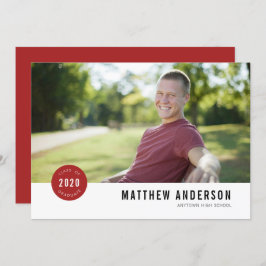 バッモダンジ卒業パーティ招待状 招待状