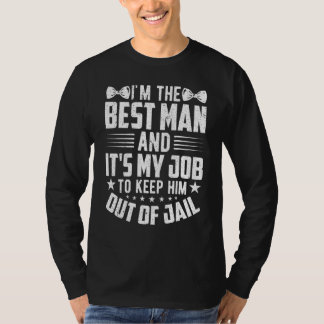 バツベストマン ウェディング グルームズマン 花嫁 バチェラー パーティー Tシャツ