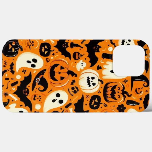 バティとブー柄 Case-Mate iPhoneケース (裏面 (横))