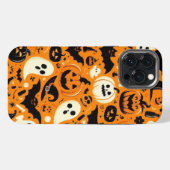 バティとブー柄 iPhoneケース (裏面横)